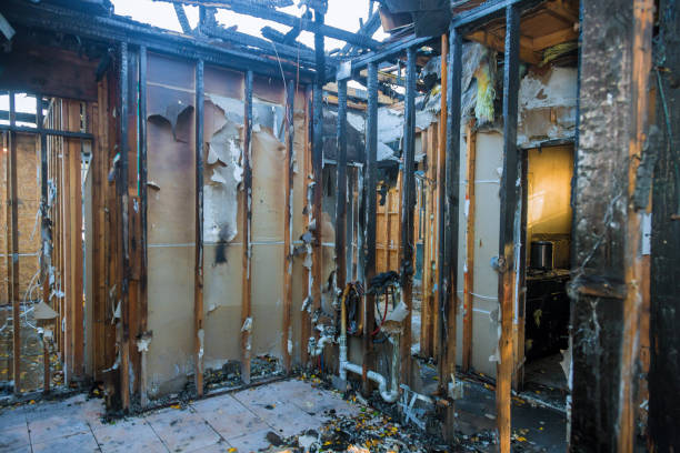 Professional Smoke Damage Restoration technician working in Cambridge, MD